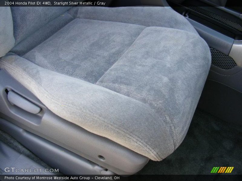 Starlight Silver Metallic / Gray 2004 Honda Pilot EX 4WD