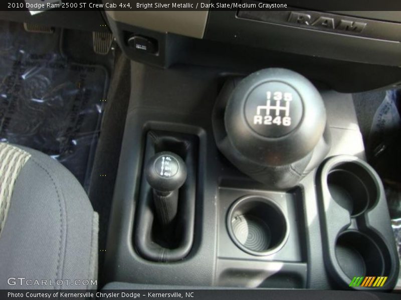 Bright Silver Metallic / Dark Slate/Medium Graystone 2010 Dodge Ram 2500 ST Crew Cab 4x4