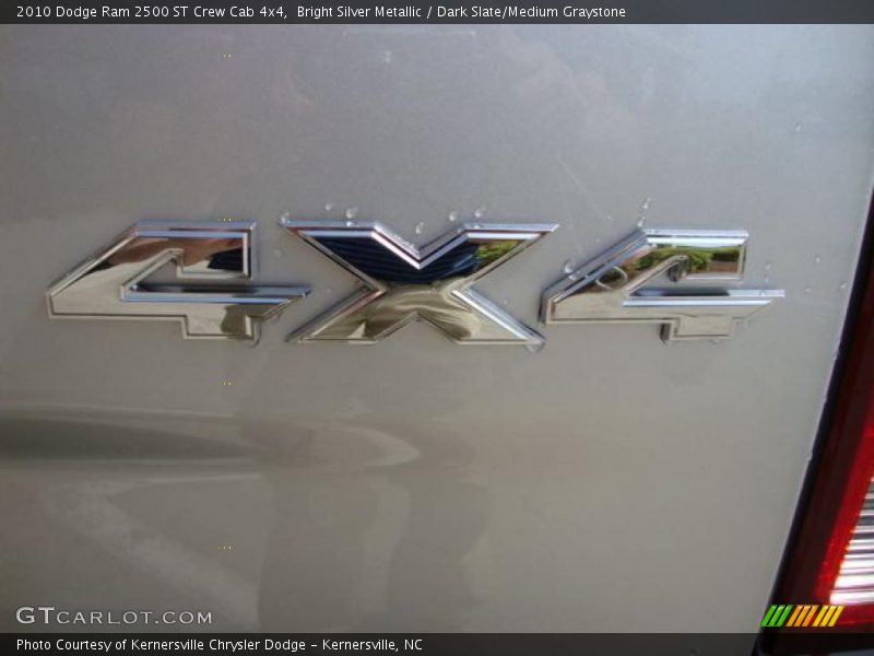 Bright Silver Metallic / Dark Slate/Medium Graystone 2010 Dodge Ram 2500 ST Crew Cab 4x4