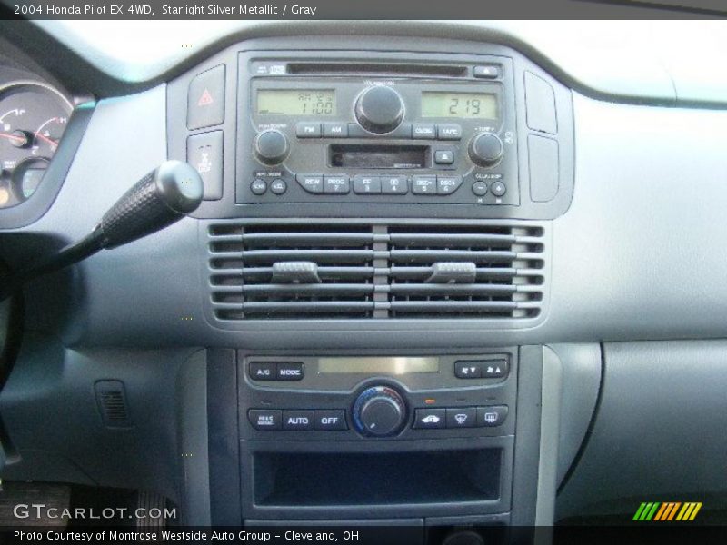 Starlight Silver Metallic / Gray 2004 Honda Pilot EX 4WD