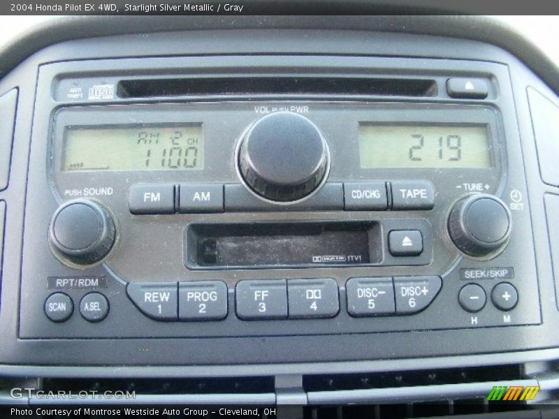 Starlight Silver Metallic / Gray 2004 Honda Pilot EX 4WD