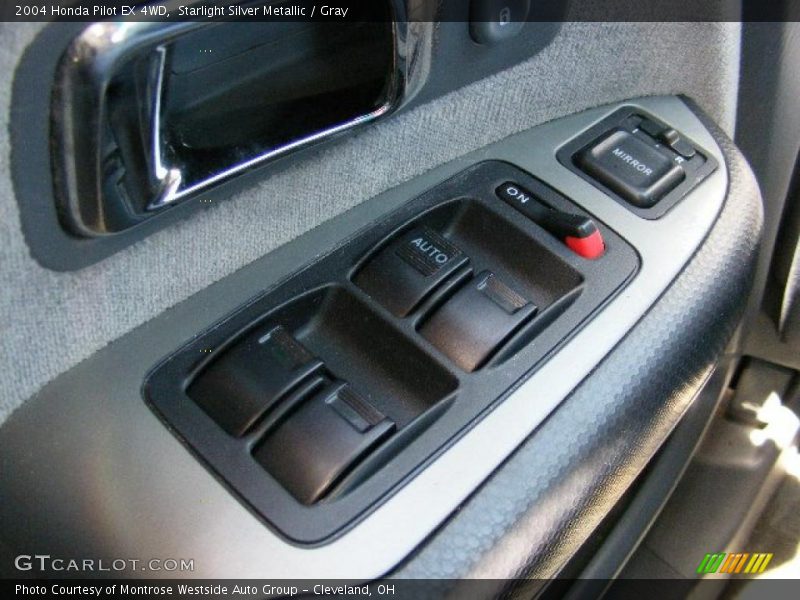 Starlight Silver Metallic / Gray 2004 Honda Pilot EX 4WD