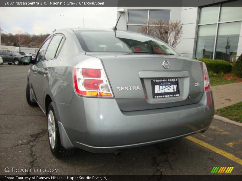 Magnetic Gray / Charcoal/Steel 2007 Nissan Sentra 2.0