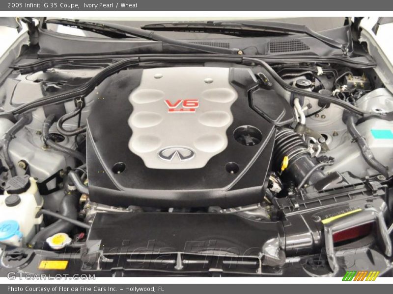 Ivory Pearl / Wheat 2005 Infiniti G 35 Coupe