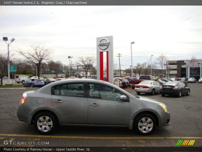 Magnetic Gray / Charcoal/Steel 2007 Nissan Sentra 2.0