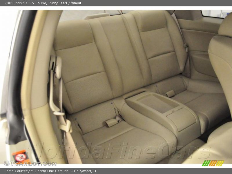 Ivory Pearl / Wheat 2005 Infiniti G 35 Coupe