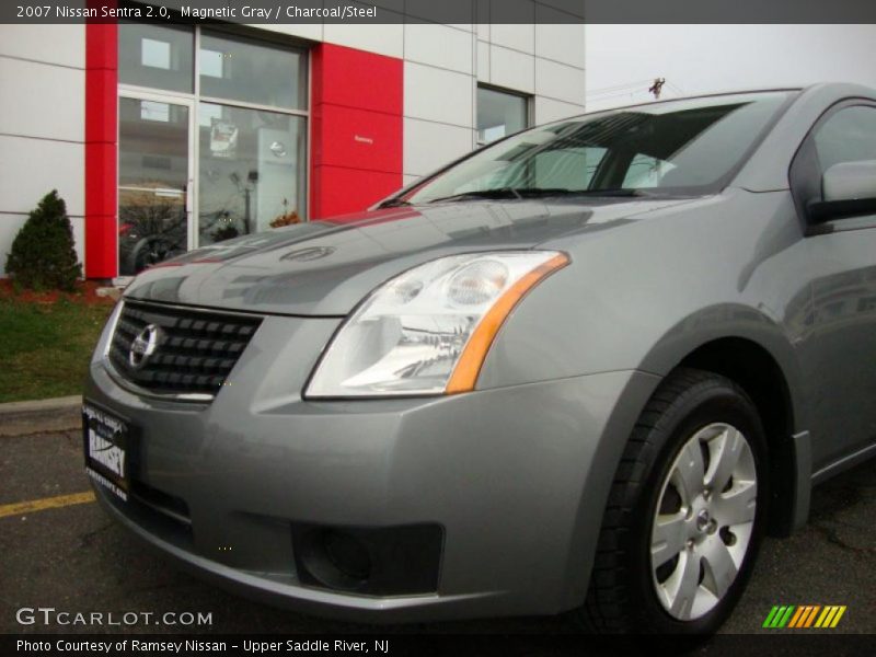 Magnetic Gray / Charcoal/Steel 2007 Nissan Sentra 2.0