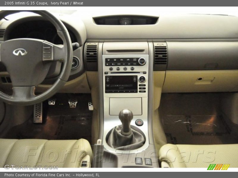 Ivory Pearl / Wheat 2005 Infiniti G 35 Coupe