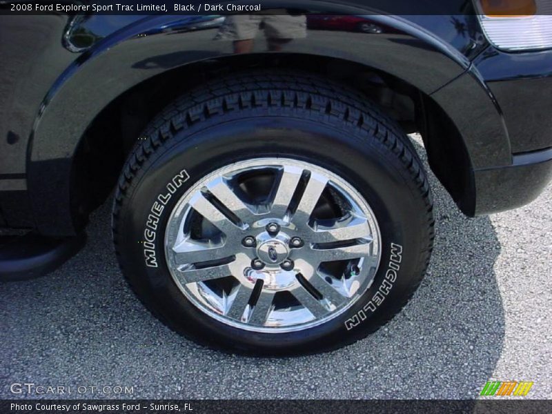 Black / Dark Charcoal 2008 Ford Explorer Sport Trac Limited