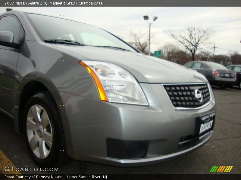 Magnetic Gray / Charcoal/Steel 2007 Nissan Sentra 2.0