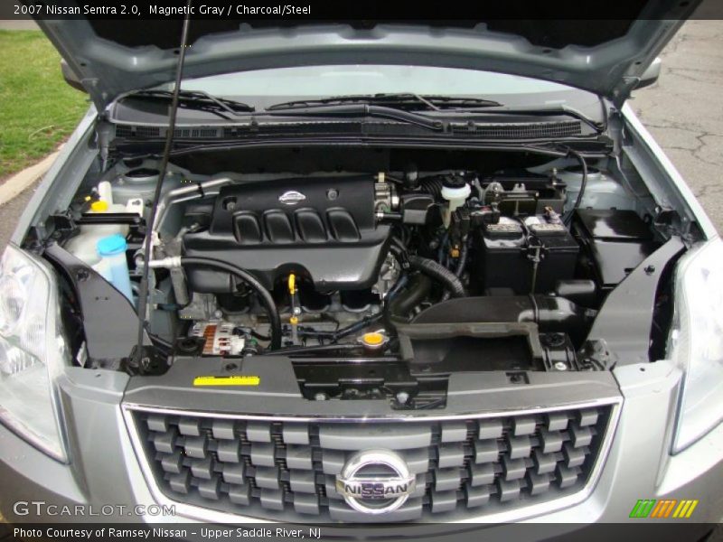 Magnetic Gray / Charcoal/Steel 2007 Nissan Sentra 2.0