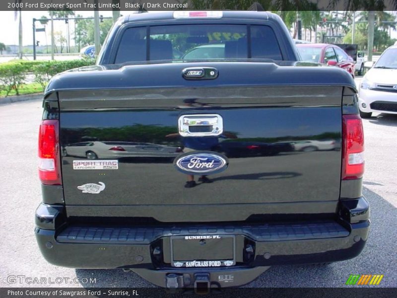 Black / Dark Charcoal 2008 Ford Explorer Sport Trac Limited