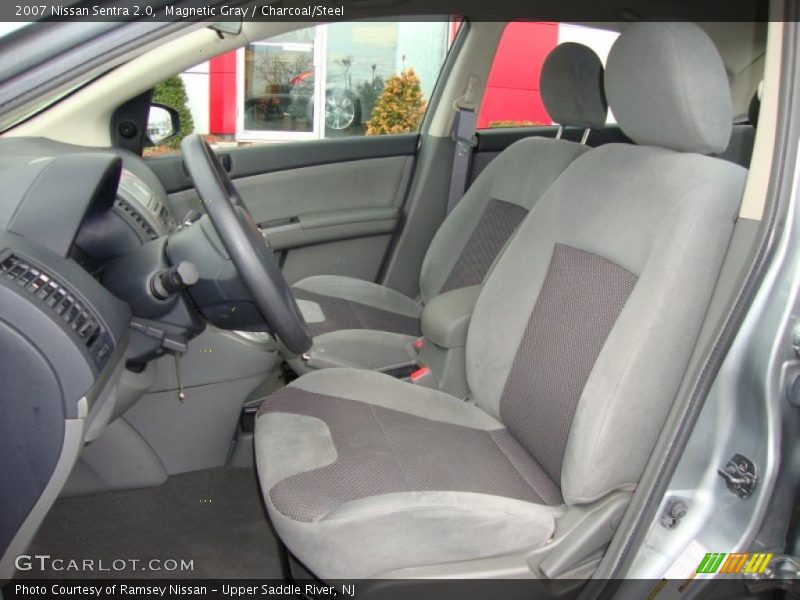 Magnetic Gray / Charcoal/Steel 2007 Nissan Sentra 2.0