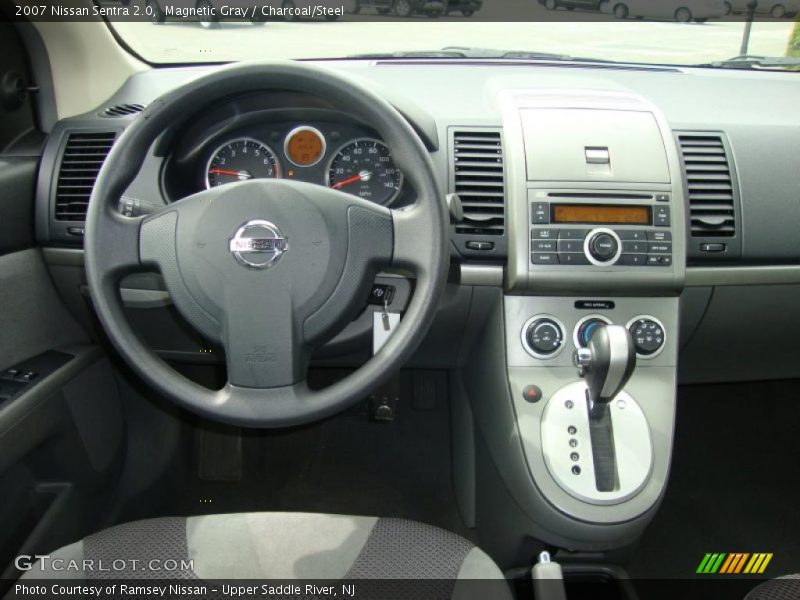Magnetic Gray / Charcoal/Steel 2007 Nissan Sentra 2.0