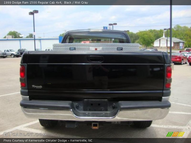 Black / Mist Gray 1999 Dodge Ram 1500 Regular Cab 4x4