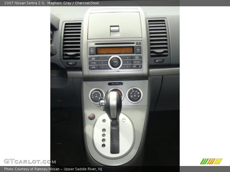 Magnetic Gray / Charcoal/Steel 2007 Nissan Sentra 2.0