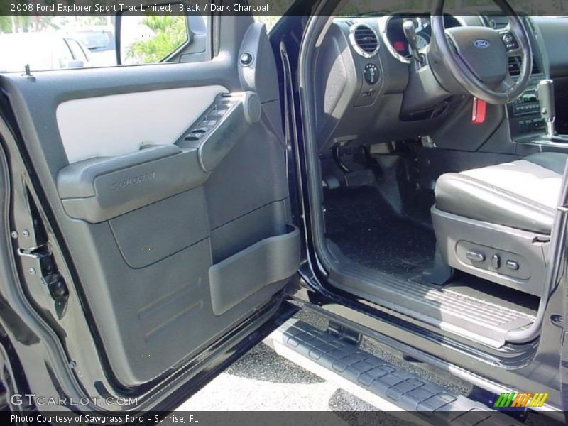 Black / Dark Charcoal 2008 Ford Explorer Sport Trac Limited