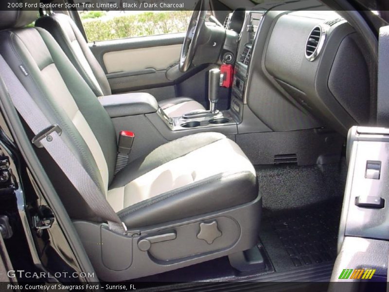 Black / Dark Charcoal 2008 Ford Explorer Sport Trac Limited