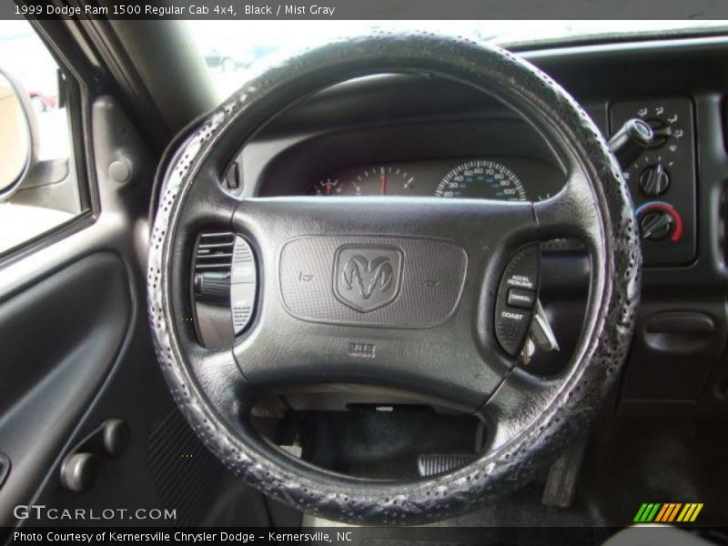 Black / Mist Gray 1999 Dodge Ram 1500 Regular Cab 4x4