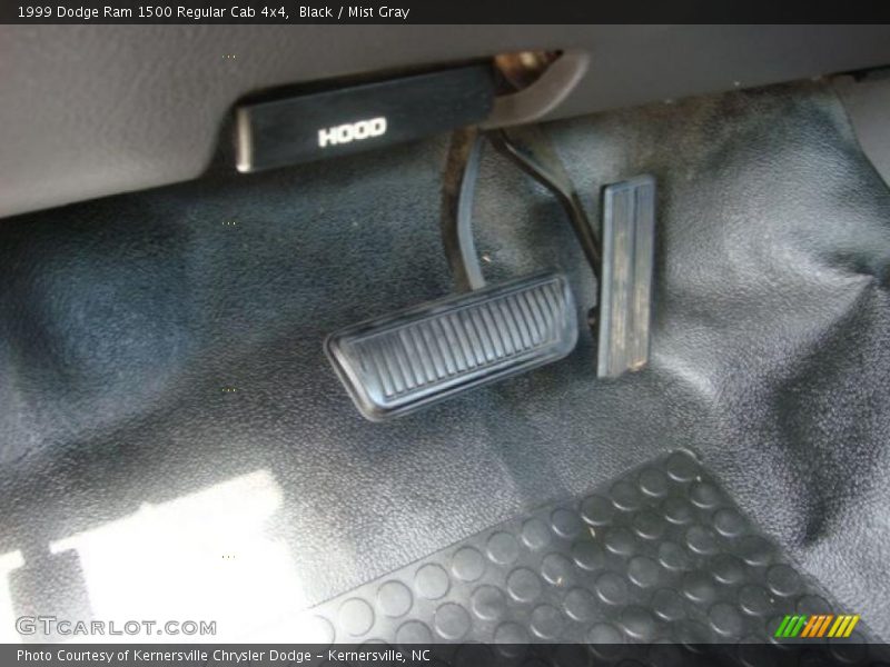 Black / Mist Gray 1999 Dodge Ram 1500 Regular Cab 4x4