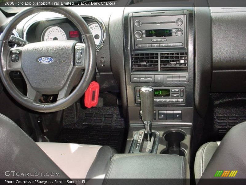 Black / Dark Charcoal 2008 Ford Explorer Sport Trac Limited