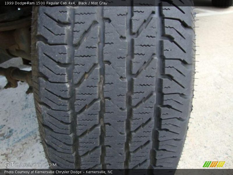 Black / Mist Gray 1999 Dodge Ram 1500 Regular Cab 4x4