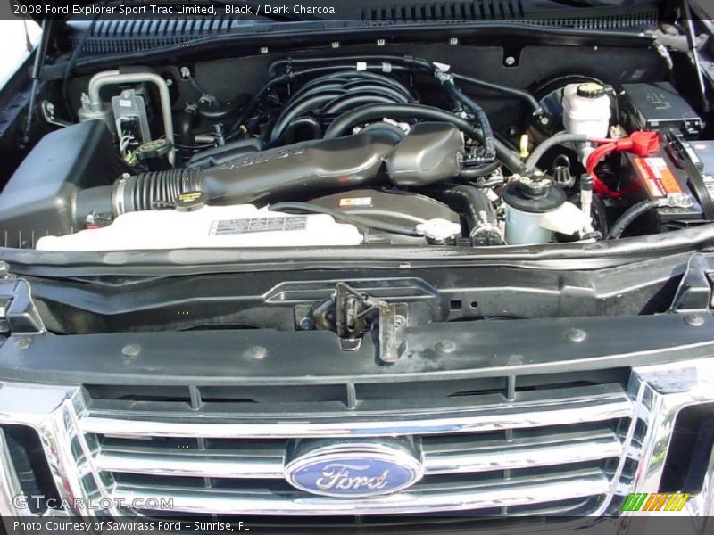Black / Dark Charcoal 2008 Ford Explorer Sport Trac Limited