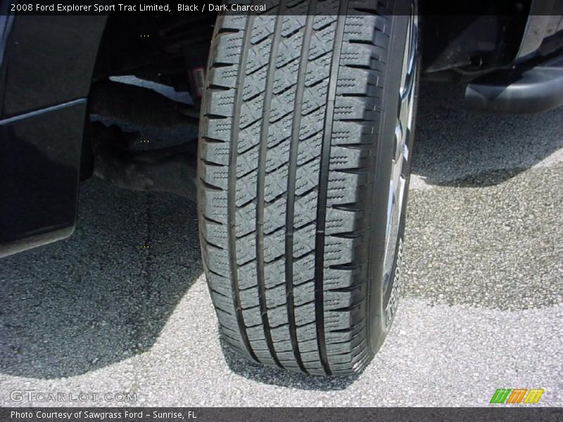 Black / Dark Charcoal 2008 Ford Explorer Sport Trac Limited