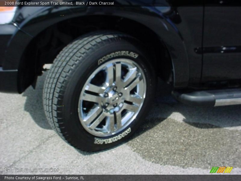 Black / Dark Charcoal 2008 Ford Explorer Sport Trac Limited