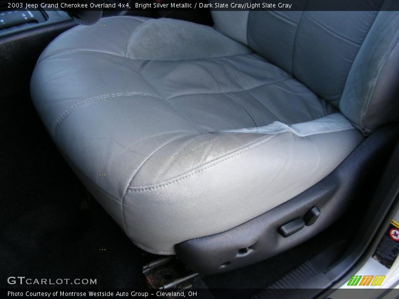 Bright Silver Metallic / Dark Slate Gray/Light Slate Gray 2003 Jeep Grand Cherokee Overland 4x4