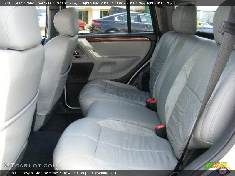 Bright Silver Metallic / Dark Slate Gray/Light Slate Gray 2003 Jeep Grand Cherokee Overland 4x4