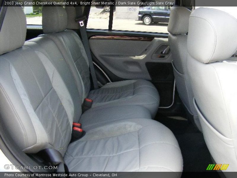 Bright Silver Metallic / Dark Slate Gray/Light Slate Gray 2003 Jeep Grand Cherokee Overland 4x4