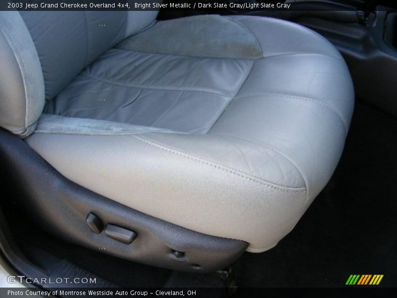 Bright Silver Metallic / Dark Slate Gray/Light Slate Gray 2003 Jeep Grand Cherokee Overland 4x4
