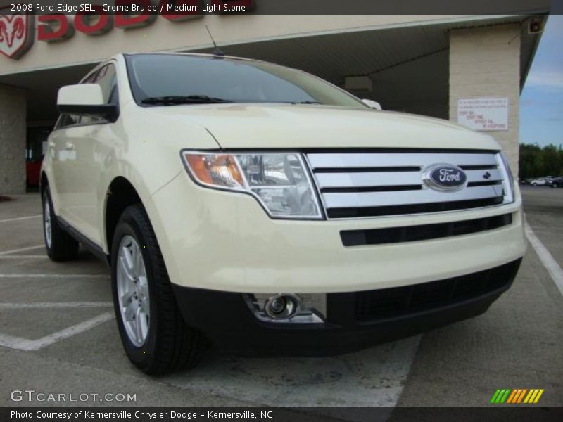 Creme Brulee / Medium Light Stone 2008 Ford Edge SEL