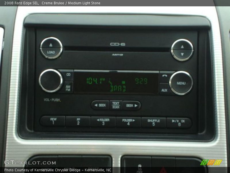 Creme Brulee / Medium Light Stone 2008 Ford Edge SEL