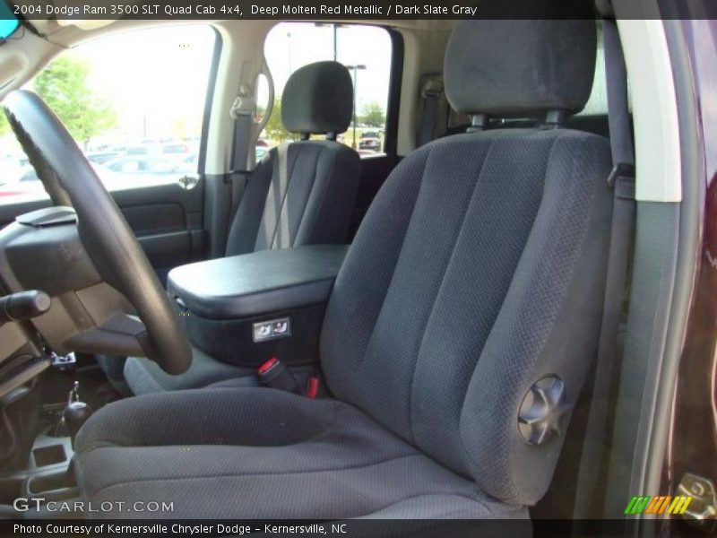 Deep Molten Red Metallic / Dark Slate Gray 2004 Dodge Ram 3500 SLT Quad Cab 4x4