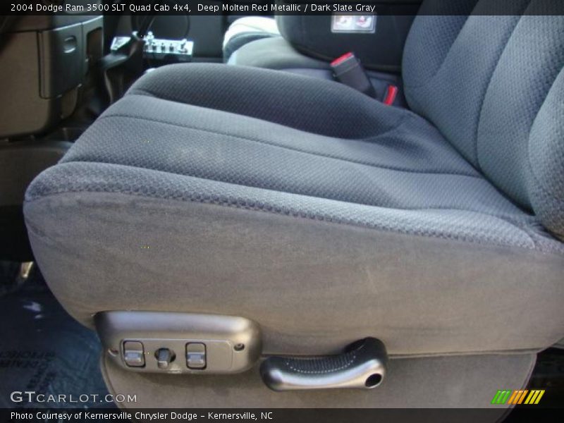 Deep Molten Red Metallic / Dark Slate Gray 2004 Dodge Ram 3500 SLT Quad Cab 4x4