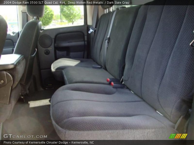 Deep Molten Red Metallic / Dark Slate Gray 2004 Dodge Ram 3500 SLT Quad Cab 4x4