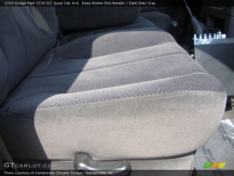 Deep Molten Red Metallic / Dark Slate Gray 2004 Dodge Ram 3500 SLT Quad Cab 4x4