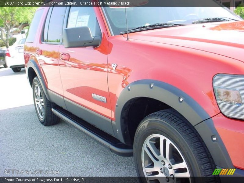 Orange Frost Metallic / Black 2007 Ford Explorer XLT Ironman Edition