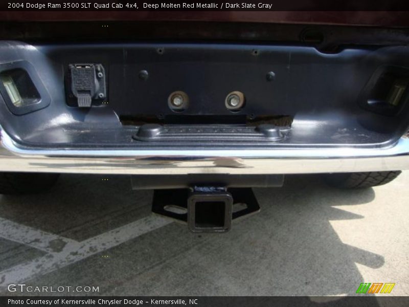 Deep Molten Red Metallic / Dark Slate Gray 2004 Dodge Ram 3500 SLT Quad Cab 4x4