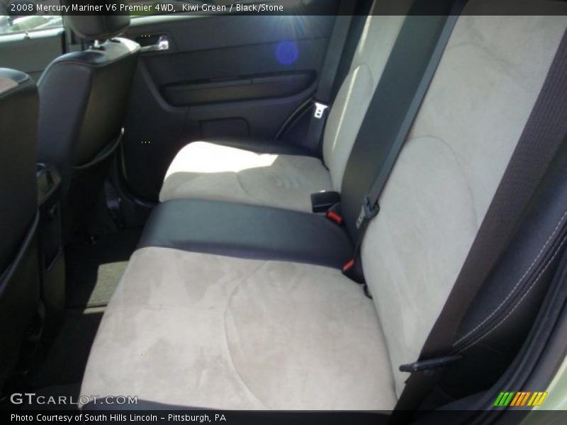 Kiwi Green / Black/Stone 2008 Mercury Mariner V6 Premier 4WD