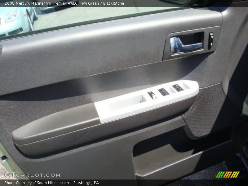 Kiwi Green / Black/Stone 2008 Mercury Mariner V6 Premier 4WD