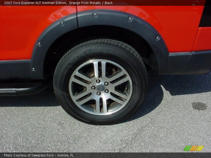 Orange Frost Metallic / Black 2007 Ford Explorer XLT Ironman Edition