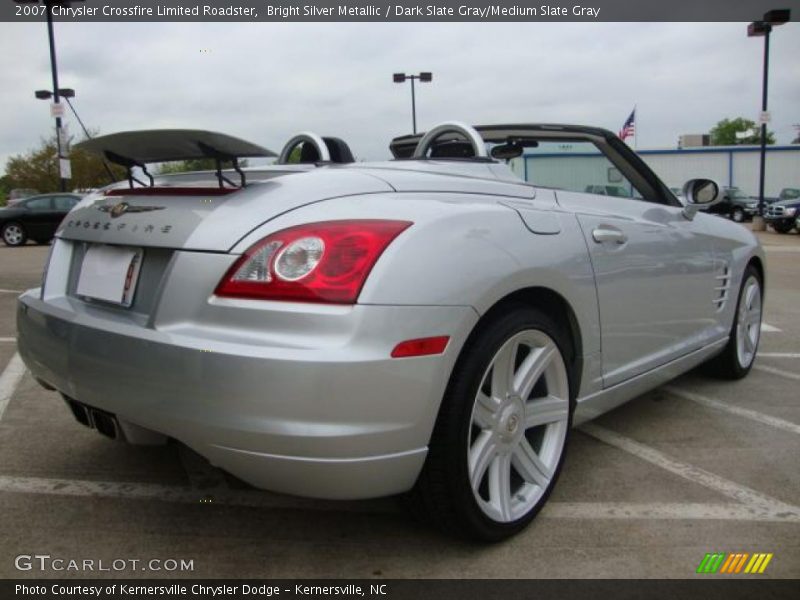 Bright Silver Metallic / Dark Slate Gray/Medium Slate Gray 2007 Chrysler Crossfire Limited Roadster