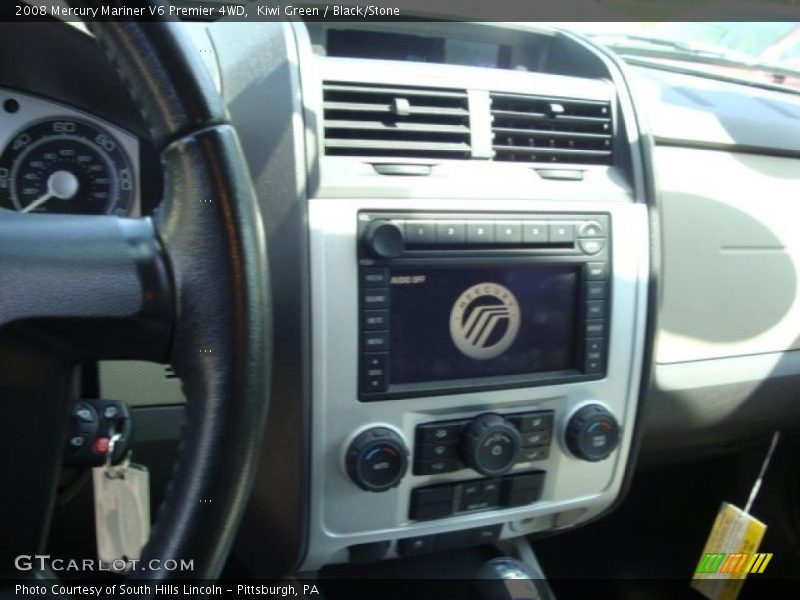 Kiwi Green / Black/Stone 2008 Mercury Mariner V6 Premier 4WD