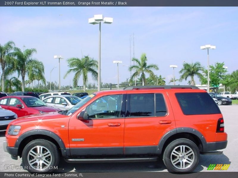  2007 Explorer XLT Ironman Edition Orange Frost Metallic