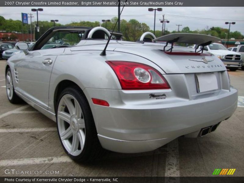Bright Silver Metallic / Dark Slate Gray/Medium Slate Gray 2007 Chrysler Crossfire Limited Roadster
