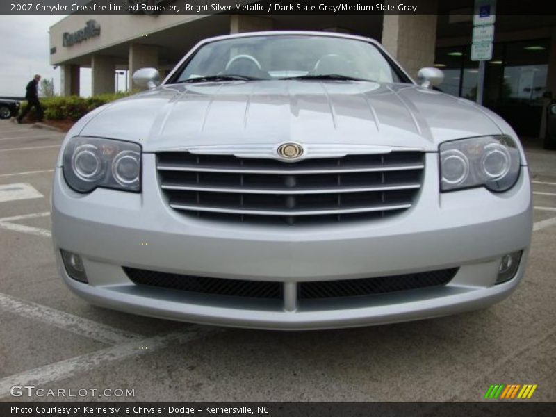 Bright Silver Metallic / Dark Slate Gray/Medium Slate Gray 2007 Chrysler Crossfire Limited Roadster