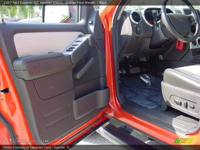Orange Frost Metallic / Black 2007 Ford Explorer XLT Ironman Edition